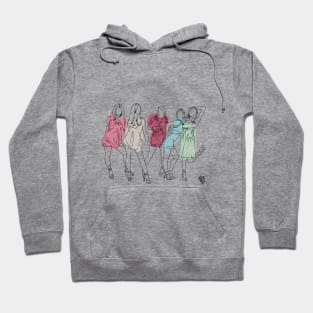 Girls Aloud Colours Hoodie